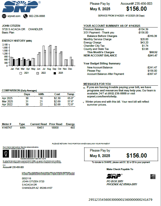  Minol USA business utility bill 